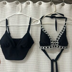 2/$15 NWOT Bikini Top Bundle - Size Medium